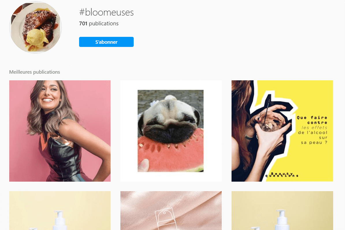 hashtags instagram utilisation création hashtag de marque nidé co